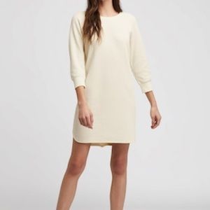Uniqlo Waffle Crew Neck Long-Sleeve Dress